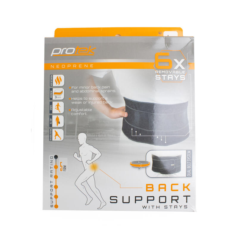 Protek Neoprene Back Support With Stays - Extra Large - Asset Pharmacy