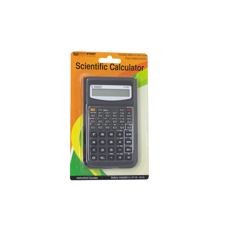 Smart Start Scientific Calculator with Slide-On Case