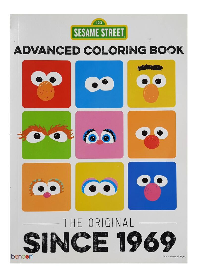 Bendon Sesame Street Coloring Book