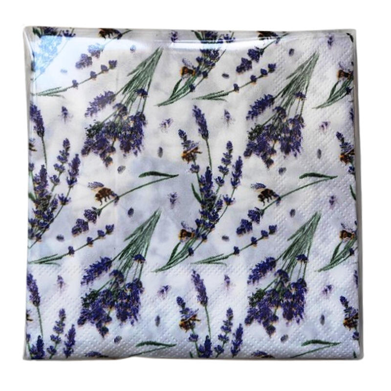 Lavender Design Napkin 40ct 13x13