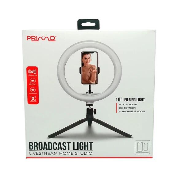 Primo Ring Light Desktop Tripod 10