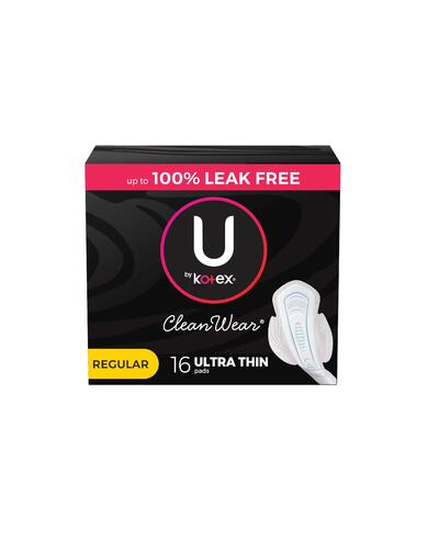 Kotex Pads Ultra Thin With Wings Regular 18 count