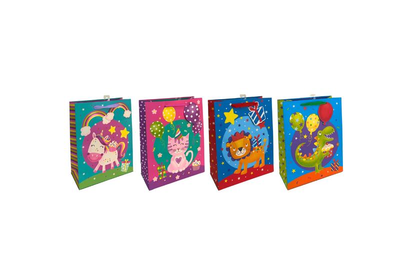 Paper Bag Party Pals Large Assorted 1 count