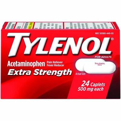 Tylenol Pain Reliever Caplets