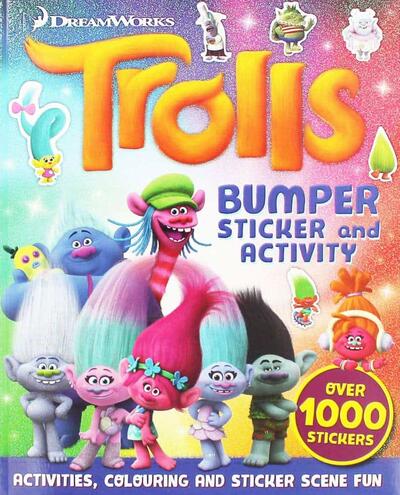DreamWorks Trolls Bumper Sticker Activity Book