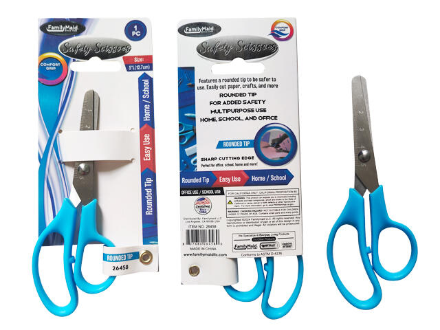 Safety Scissors Blue 5