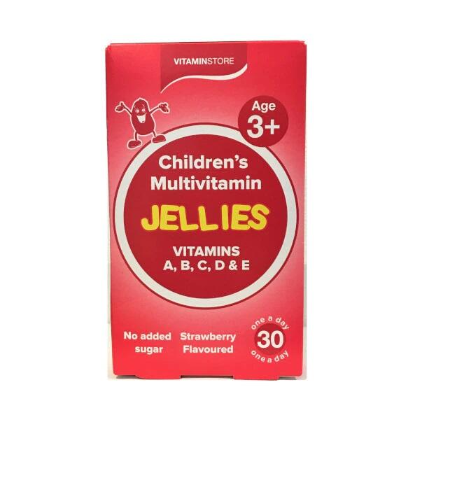 Vitamin Store Children’s Multivitamin Jellies Strawberry 30 ct