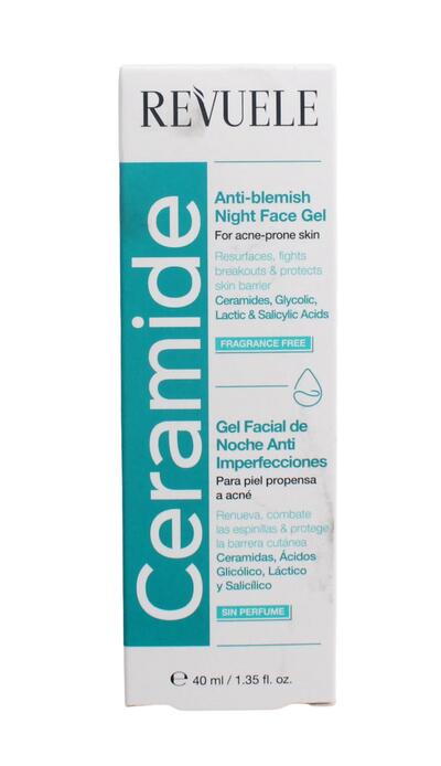 Revuele Ceramide Anti-Blemish Night Face Gel 40ml