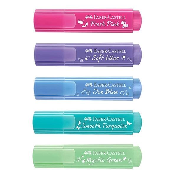 Faber-Castell Textliner Pastel Wallet 5ct
