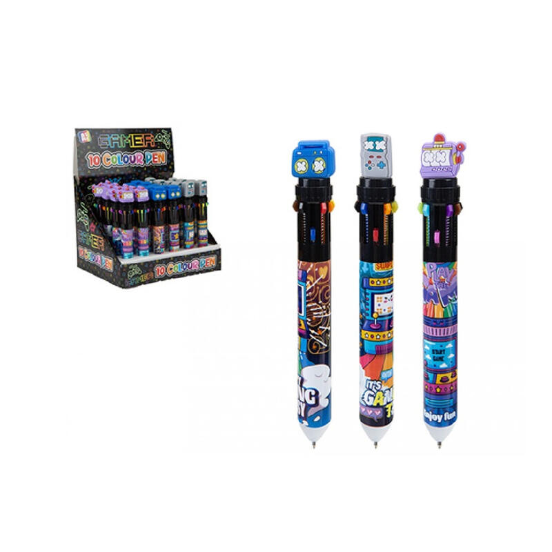 Game Design Multicoloured Pen Assorted