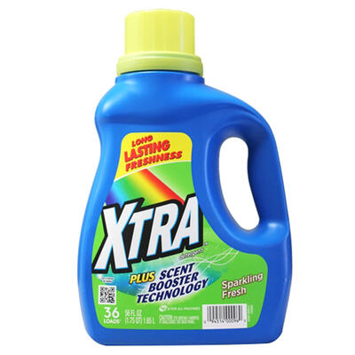 Xtra Plus Scent Booster Detergent Sparkling Fresh 56oz