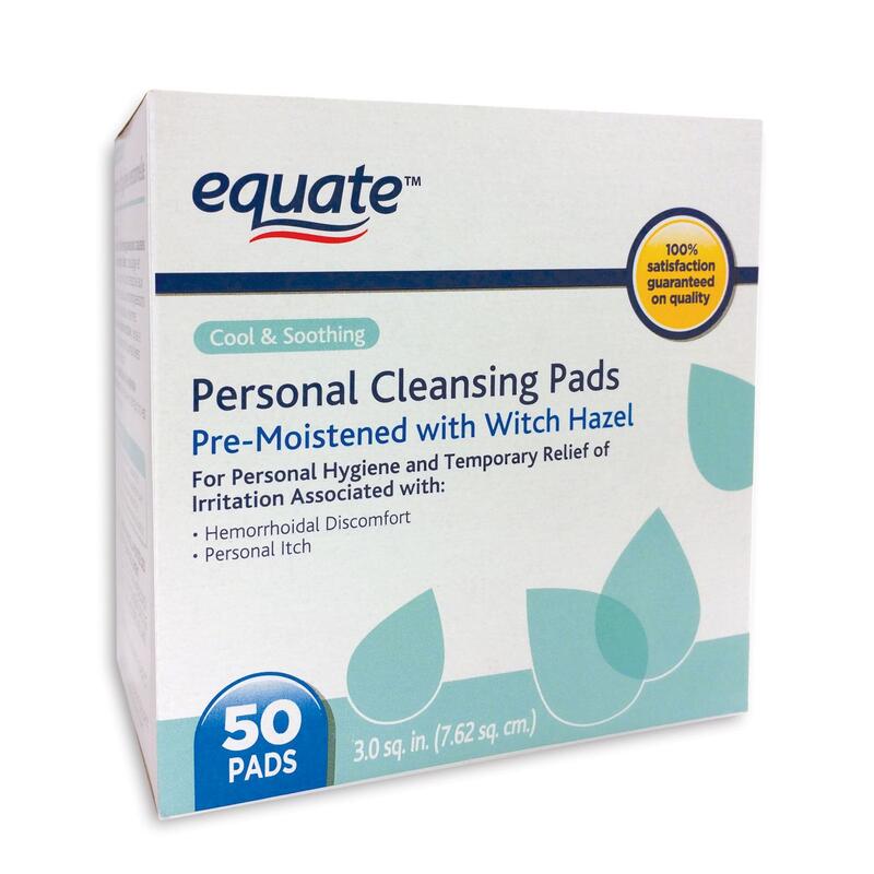 Equate Personal Cleansing Pad 50ct