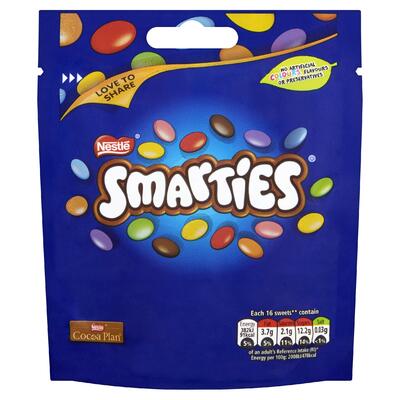 Nestle Smarties Sharing Pouch 118g