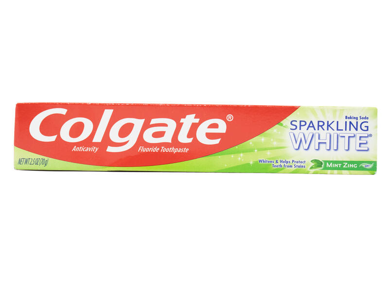 Colgate Sparkling White Whitening Toothpaste Mint Zing 6oz