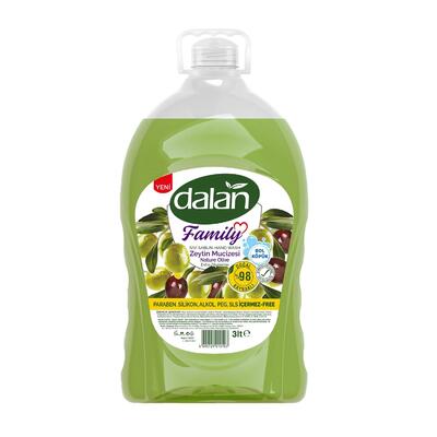 Dalan Family Liquid Soap Olive Oil 3Lt
