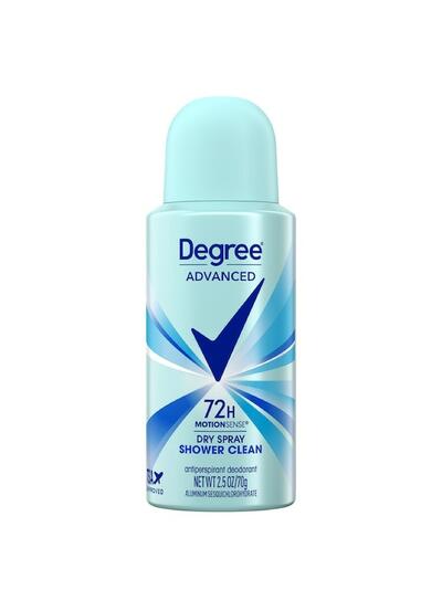 Degree Women Antiperpirant Aerosol Advance Shower Clean 2.5oz