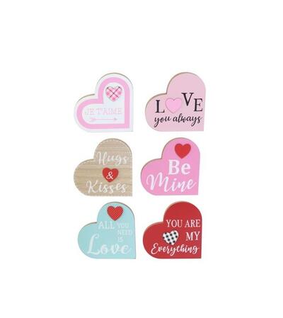 Table Decor Heart Valentine Assorted 1 count