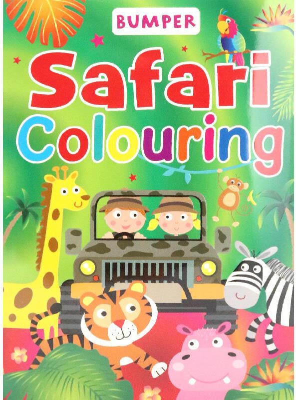 Bumper Safari Colouring