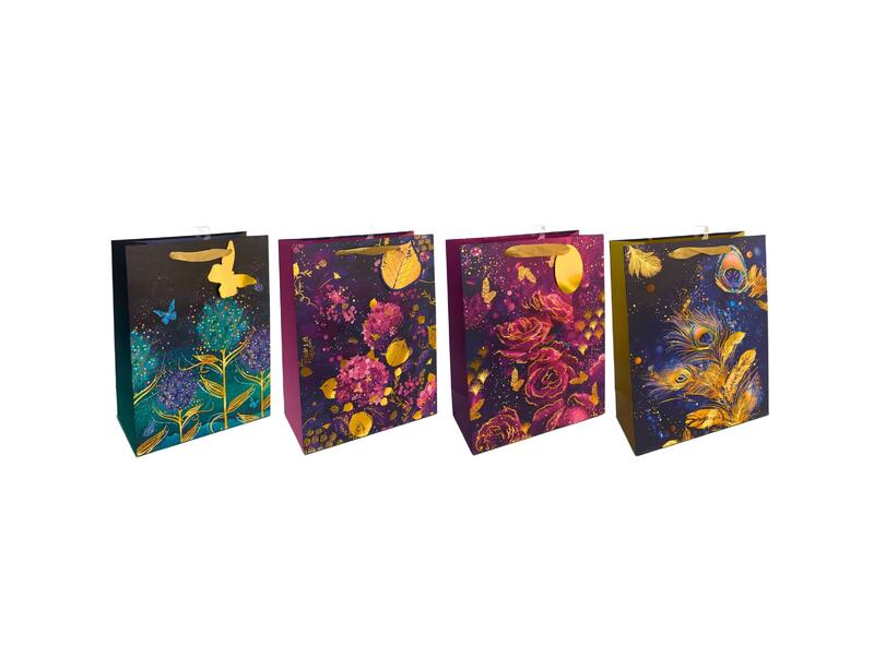 Paper (P) Bag Floral Gem Assorted 1 count