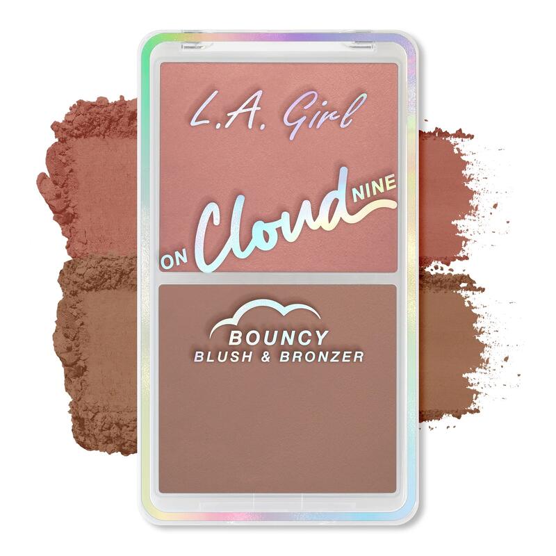 L.A Girl On Cloud Nine Bouncy Blush & Bronzer Misty Mauve