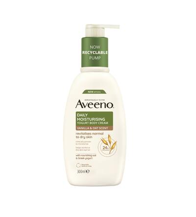 Aveeno Daily Moisturizing Yogurt Body Lotion Vanilla & Oat 300ml