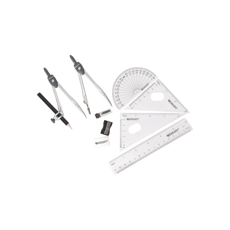 Westcott 10-Piece Math Set