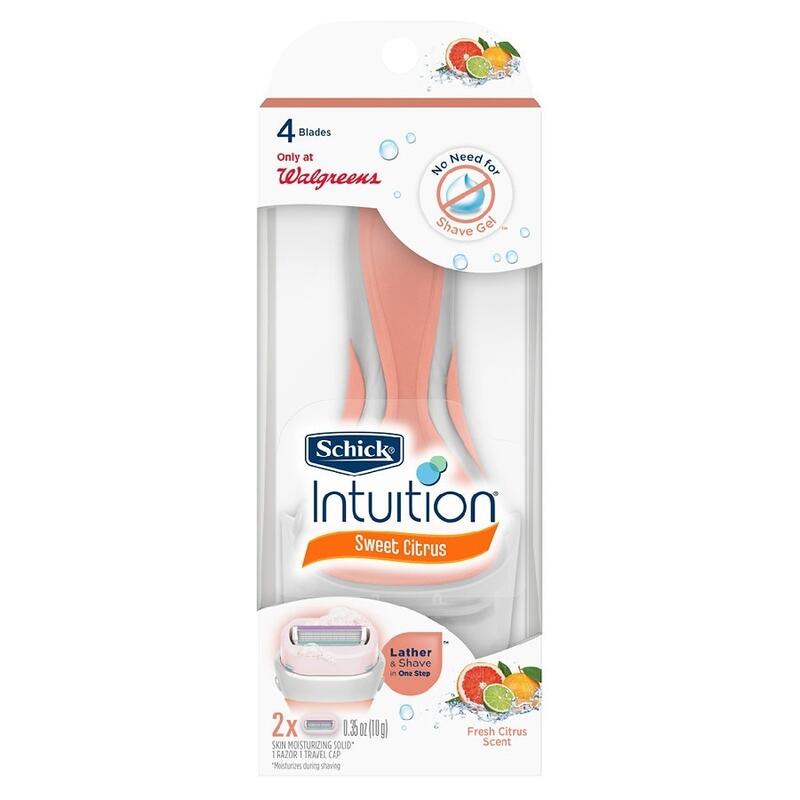 Schick Intuition Sweet Citrus 1 Razor
