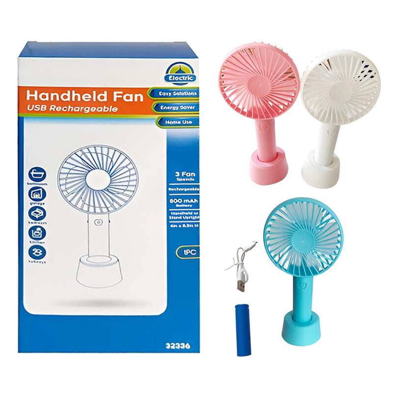 Family Maid  Handheld Fan Assorted
