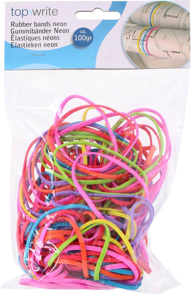 Topwrite Neon Rubber Bands