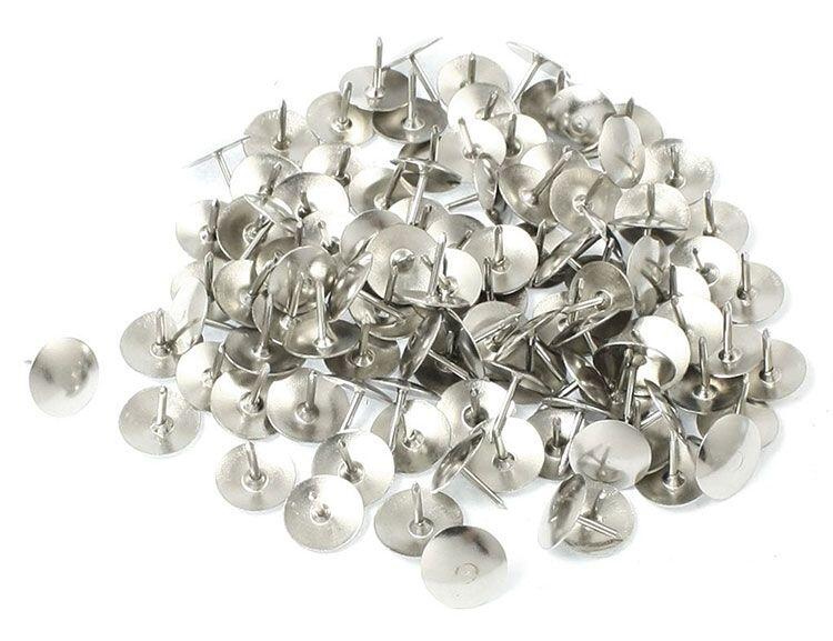 Push Oins Clear Black Color 150ct