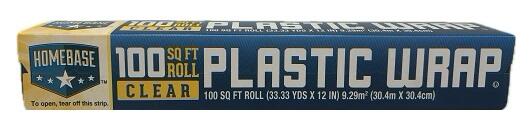Home Base Plastic Wrap 100sqft