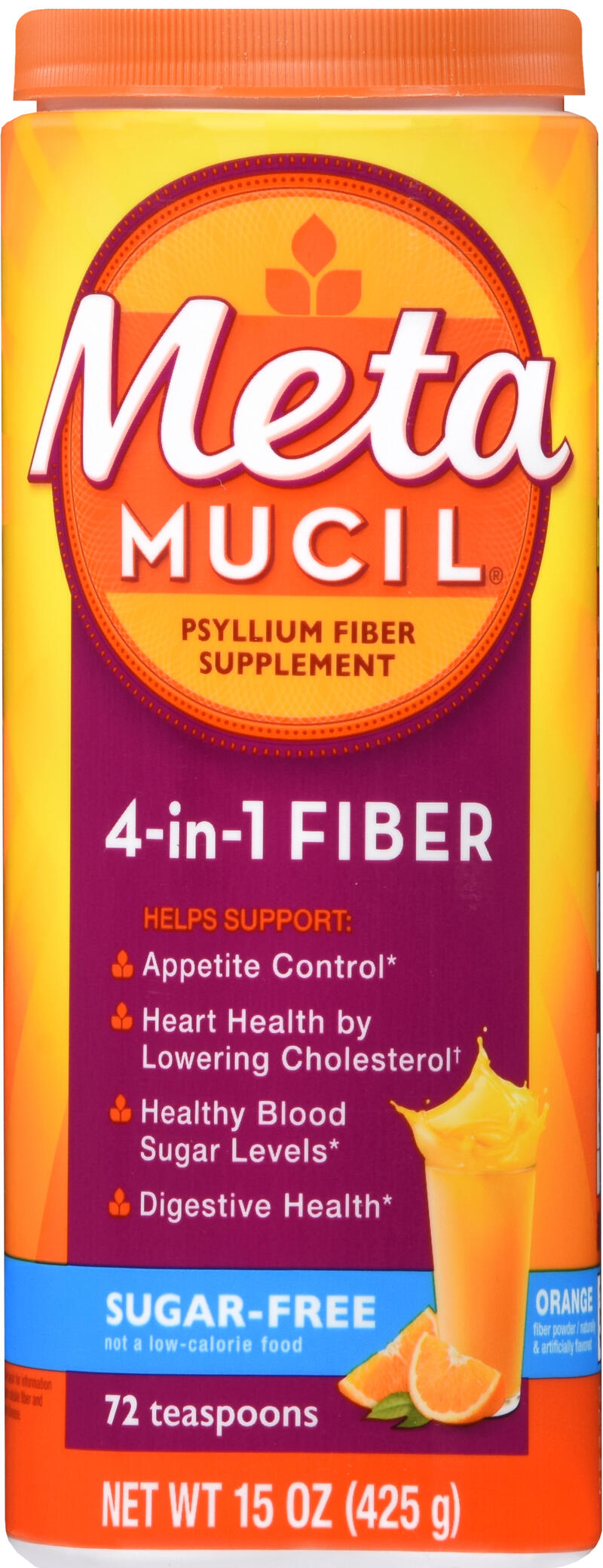 Metamucil Psyllium Fiber Supplement 15oz