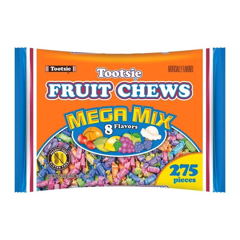 Tootsie Fruit Chews Mega Mix