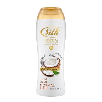 Silk Hair Shampoo & Conditioner Coconut Water 13.5oz