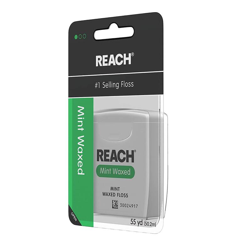 Johnson and Johnson Reach Mint Waxed Dental Floss 55yd