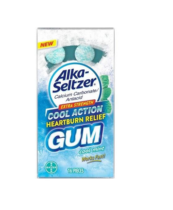 Alka Seltzer Gum Cool Mint 16ct