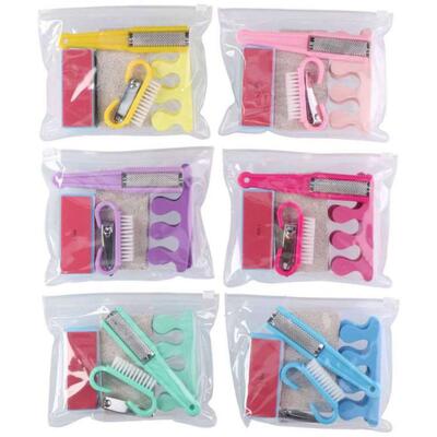 Touch Of Beauty Pedicure Set 7pcs Assorted