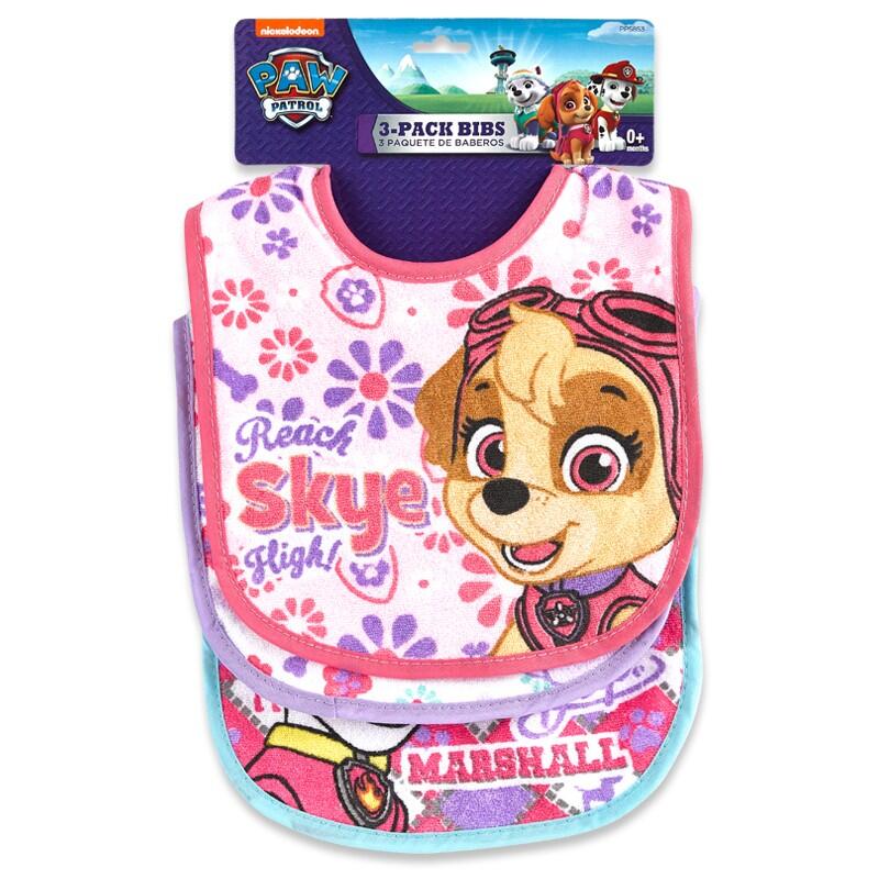 DNR Paw Patrol Bibs 3Pk