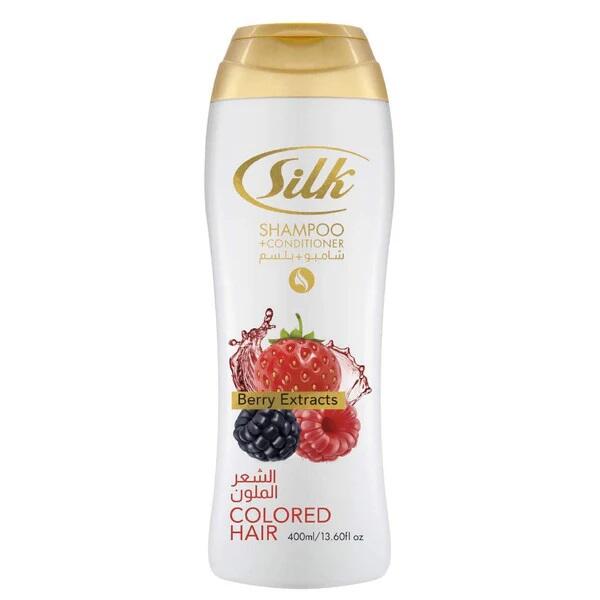 Silk Color Hair Shampoo & Conditiner Berry Extracts 13.5oz