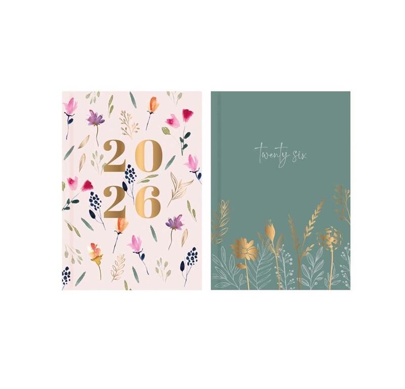 Diary A6 WTV Bee & Floral Assorted