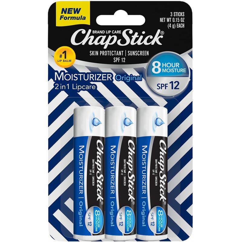 Chapstick Original Moisturizer Spf15 3pk