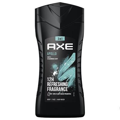 Axe 3-In-1 Apollo Sage & Cedarwood Scent 250ml