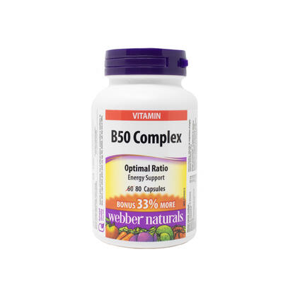 Webber Naturals B50 Complex 50 mg
