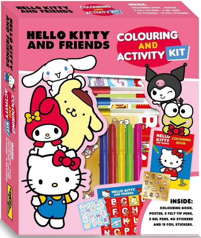 Hello Kitty & Friends Colouring & Activity Kit