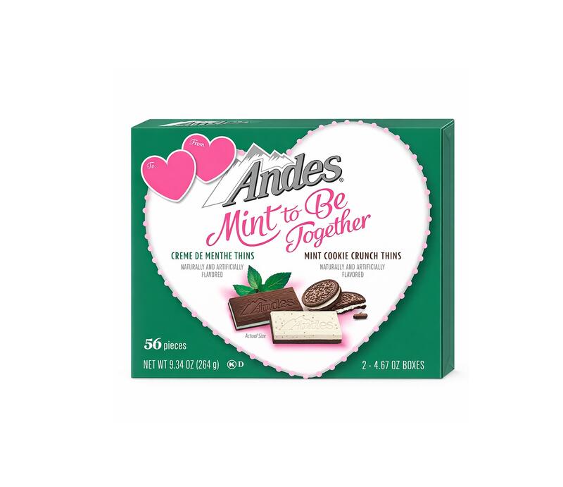 Andes Mint To Be Together Valentine Gift Box