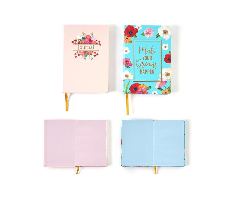 Pu Cover Hot Stamp Book Assorted 5.5