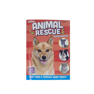 ANIMAL RESCUE COLORING &ACT BK