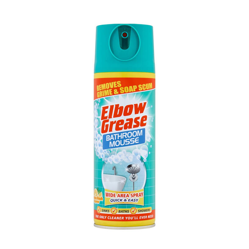Elbow Grease Bathroom Mousse Lemon 400ml