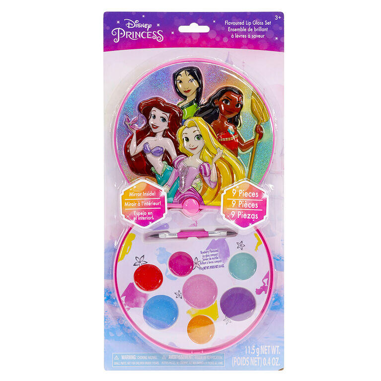 Princess Lip Gloss Compact Case