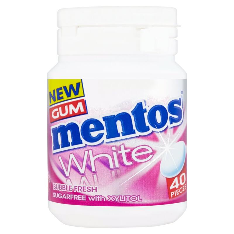 Mentos Gum White Bubble Fresh